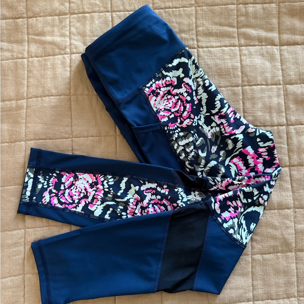 LuLaRoe Rise Fearless Crop Leggings - Small S